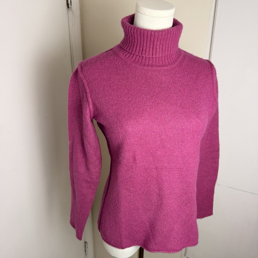 ESCADA Sport Women's Turtle Neck Virgin Wool, Angora Wool, Viscose Blend Sz M